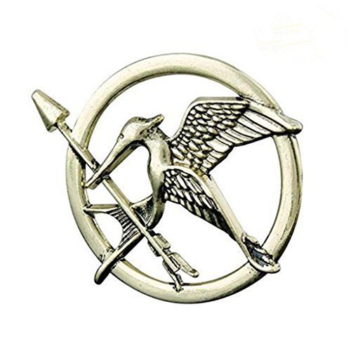 FormemoryBrooch Pin "Mockingjay" for Hunger Games (Coppery)