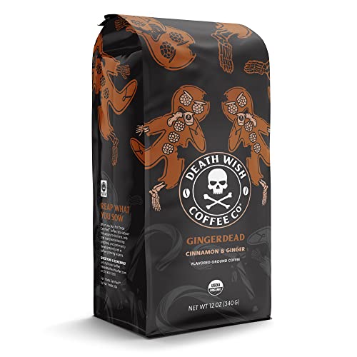 Image of Death Wish Coffee Co. - Gingerdead Ground Coffee - (12 Oz)
