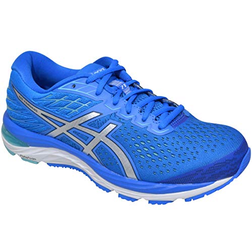 ASICS Gel-Cumulus 20, Damen-Laufschuhe 44,5 EU, Blau und Silber, 37,5 EU, Blau und Silber, 37.5 EU