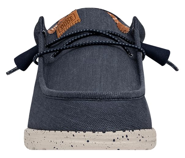 Image of HEYDUDE Men's Wally Washed Canvas, Men's Shoes, Slip-on Loafers, Comfortable & Light-Weight
