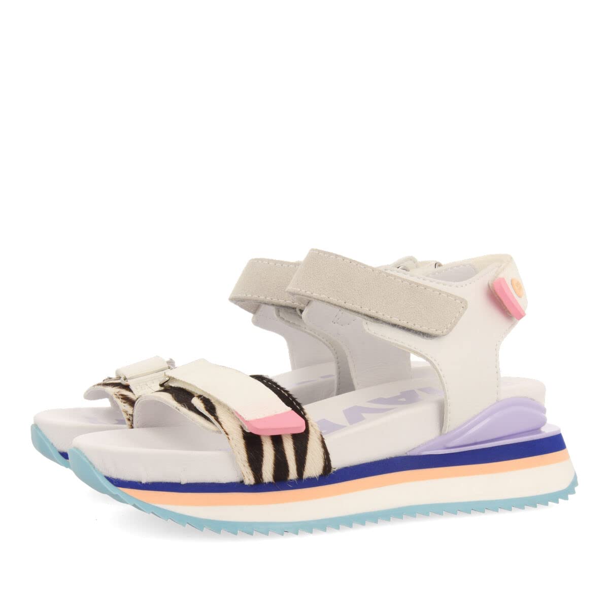 GIOSEPPO Girls' Baldim Sports Sandals, White, 13 UK Child