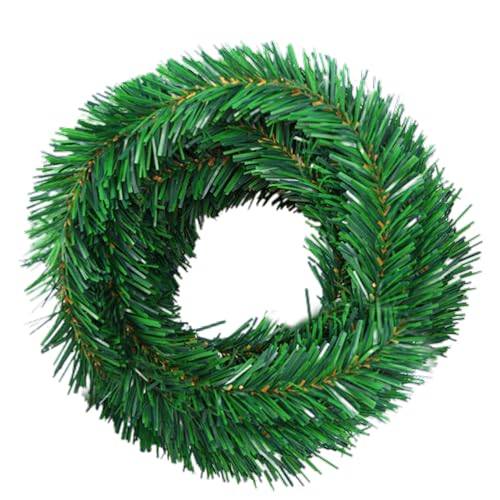 Beautiful Green Christmas Artificial Christmas Tree Rattans Pine For Fireplaces Holiday Outdoor Party