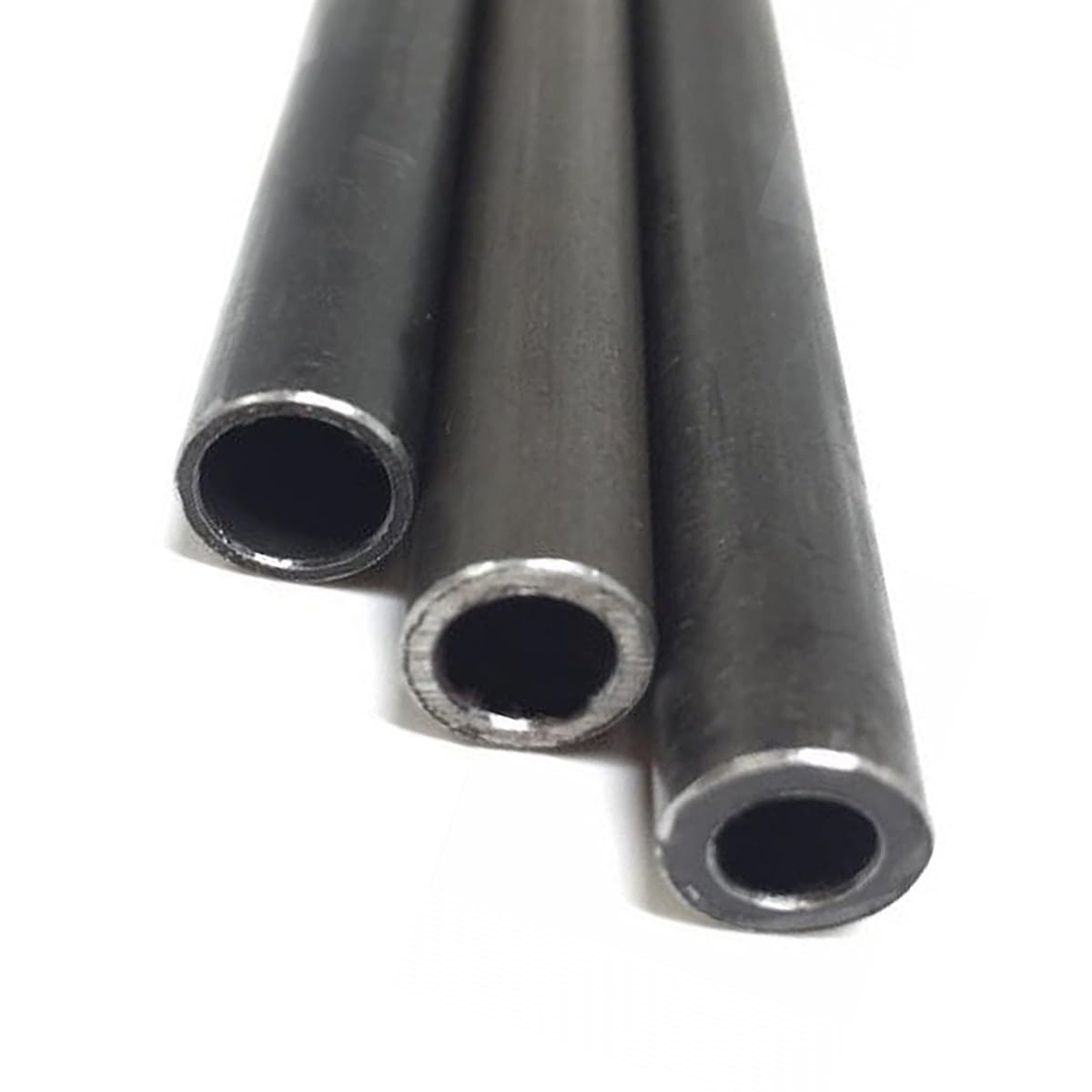 Mild Steel Tube, OD 22mm Hydraulic Seamless Steel Pipe, Anti-rus Polished Without Burrs Hollow Tube Steel Tube, 500mm Length(OD 22mmxID 15mm)