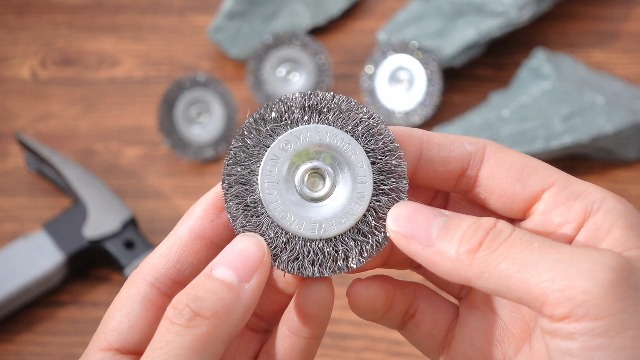 Image of Moxweyeni 20 Pcs 2 Inch Stainless Steel Wire Wheel Brushes for Drill Bits