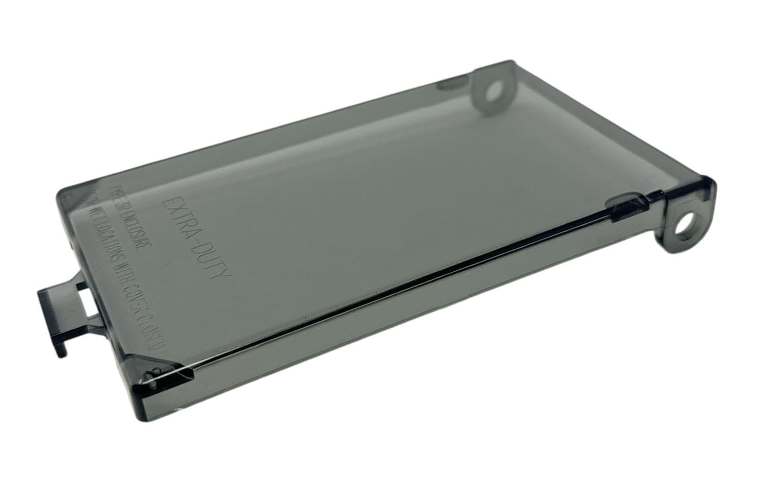 iMBAPrice(1-Pack) DBVC-1 Extra Duty Replacement in-Use Cover for Arlington DBVR1C/DBVS1C/DBVM1C/60VC 1-Gang (Vertical) in Box Electrical Outlet Box - Clear