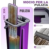 Zoom IMG-2 mocio lavapavimenti con secchio strizzatore Zoom IMG-2 mocio lavapavimenti con secchio strizzatore