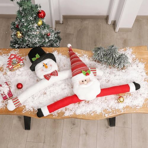 Decoración navideña reutilizable Sanfly: adornos árboles de Navidad de dibujos 8