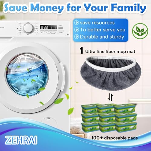 50% Off Reusable Microfiber Mop Pads – 6 Pack - Image 5