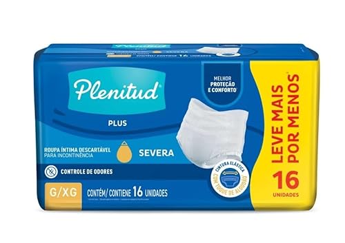 ROUPA INTIMA PLENITUD PROTECT G/EG 4 PCT.C/16 CXF