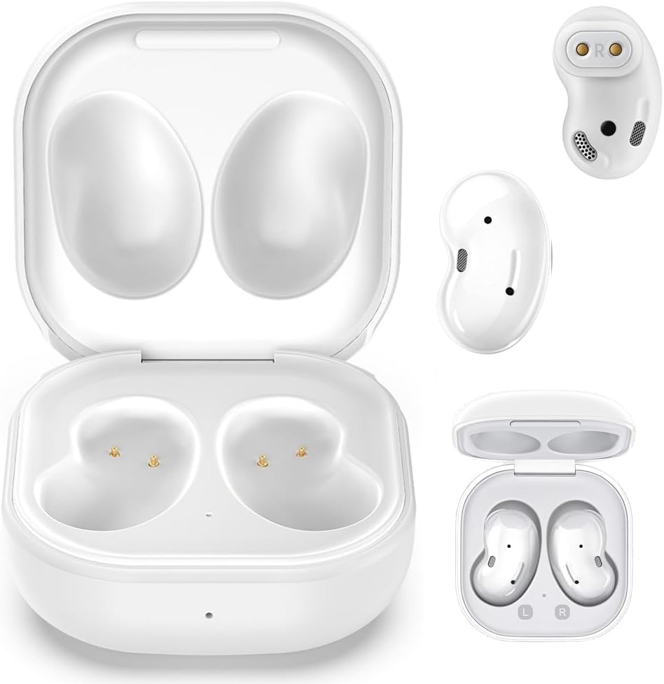 Charging Case for Galaxy Buds Live SM-R180, Replacement Charger Dock Station for Samsung Galaxy Buds Live Wireless Bluetooth 5.0 Earbuds (Black)