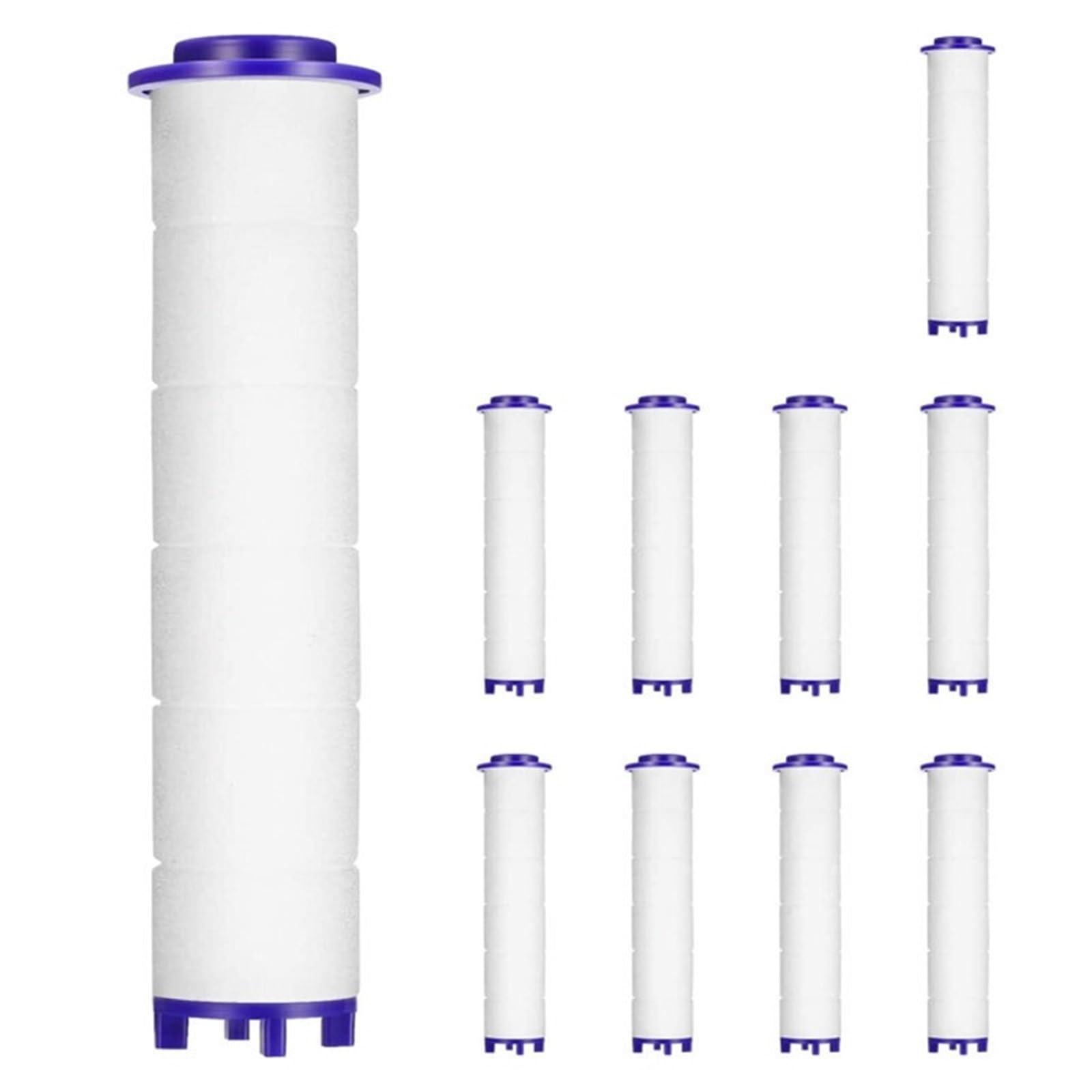 20Pcs Shower Head Replacement PP Cotton Filter Cartridge Hard Water Purification Hand Held Bath Sprayer