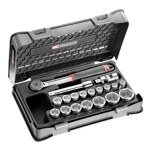 Coffret cliquet + douilles 1/2 FACOM - S.161-2P6PB