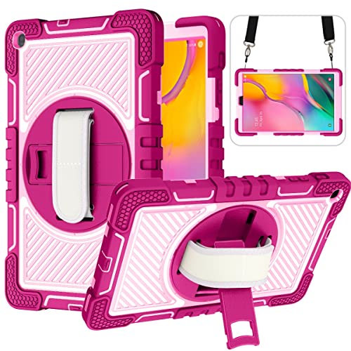 Housse Antichoc Samsung Galaxy Tab A 10.1 2019 Étui Rose
