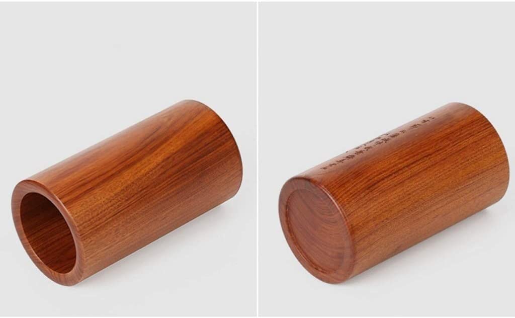 KYUSAR Schreibtisch Stifthalter Mahagoni-Stifthalter Retro Chinesischer Schreibtisch-Stift-Bleistift-Becherhalter Kreativer Stifthalter Zum Senden Von Kollegen Und Lehrern Stiftehalter (Blue : D)
