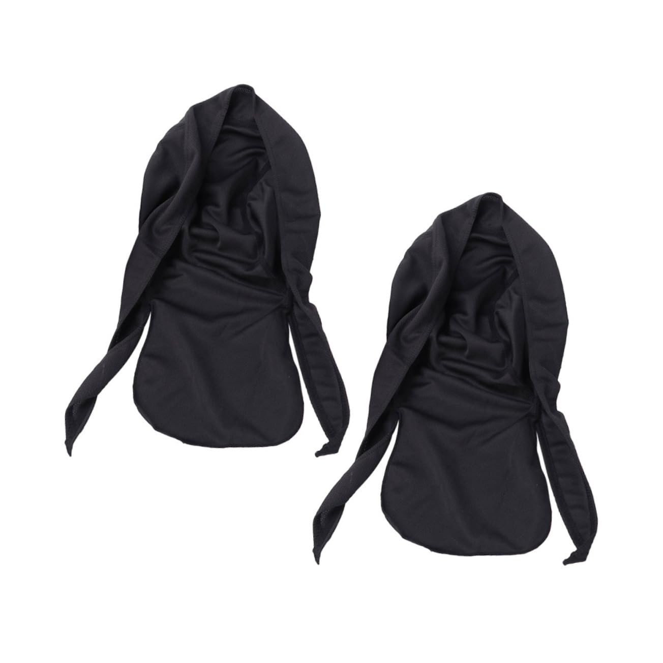 FRCOLOR Sports Hat and Headscarf Set Quick Dry Wrap Cap for Hiking Climbing Cycling Running Breathable Uv Lightweight Black