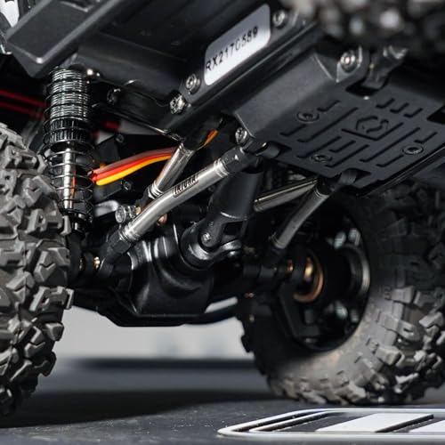 INJORA Edelstahl High Clearance Links & Lenkglieder Set für 1/18 HPI Venture18 Upgrade