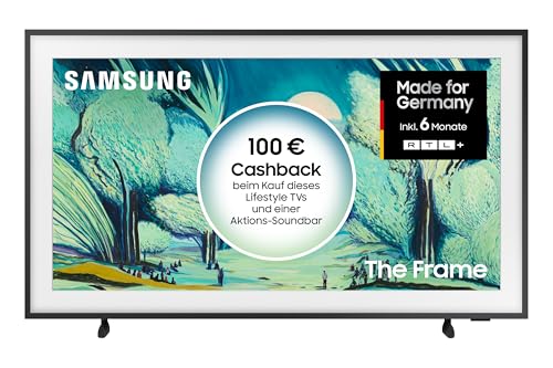Samsung The Frame LS03F 4K QLED 43 Zoll (108 cm) UHD Fernseher, Modern Frame Design, NQ4 AI Gen2 Prozessor, Art Mode, Artful Picture Quality, One Connect Kabel, Samsung Vision AI Smart TV – Bild 3