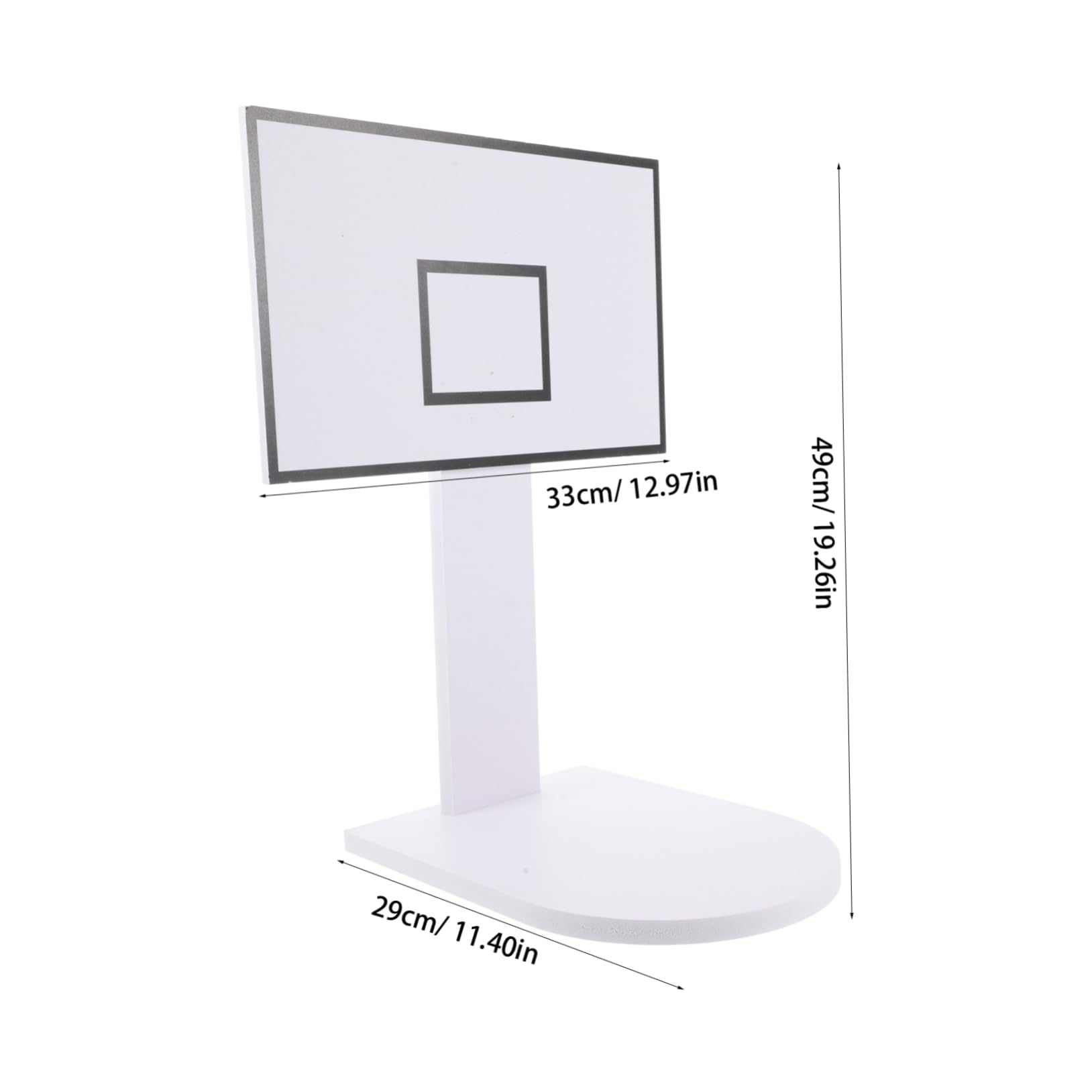 WHAMVOX Basketball Hoop Floor Mount Boys and Girls Adults Indoor Basketball Hoop Trash Can Basketball Stand Backboard