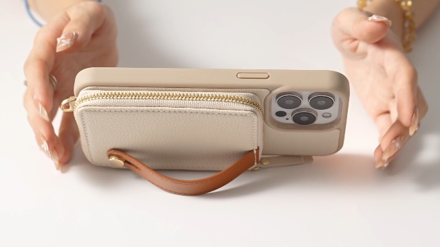 Amazon.com: LAMEEKU for iPhone 15 Pro Max Wallet Case with Credit