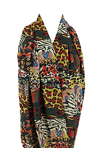 Etwoa's Animal Skins Design Infinity Scarf Circle Scarf Loop Scarf2