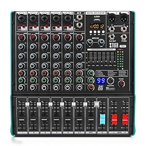 XTUGA TS7 7-Kanal DJ-Mischer