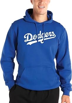 Dodgers フード付きパーカー 青 【24時間発送】 Amazon.co.jp: gers ドジャース パーカー フーディー 青