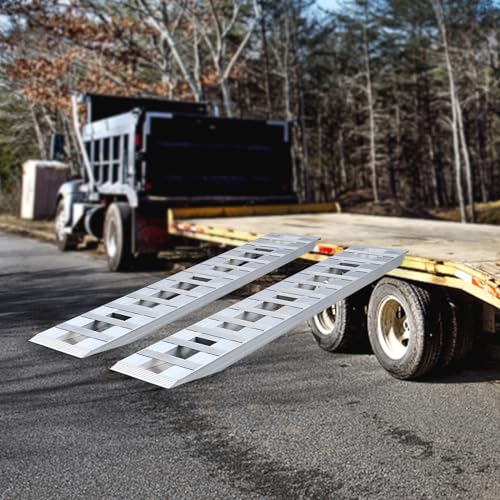 Rampas de aluminio 72" L x 15" A de carga para motos y ATV miniatura 3