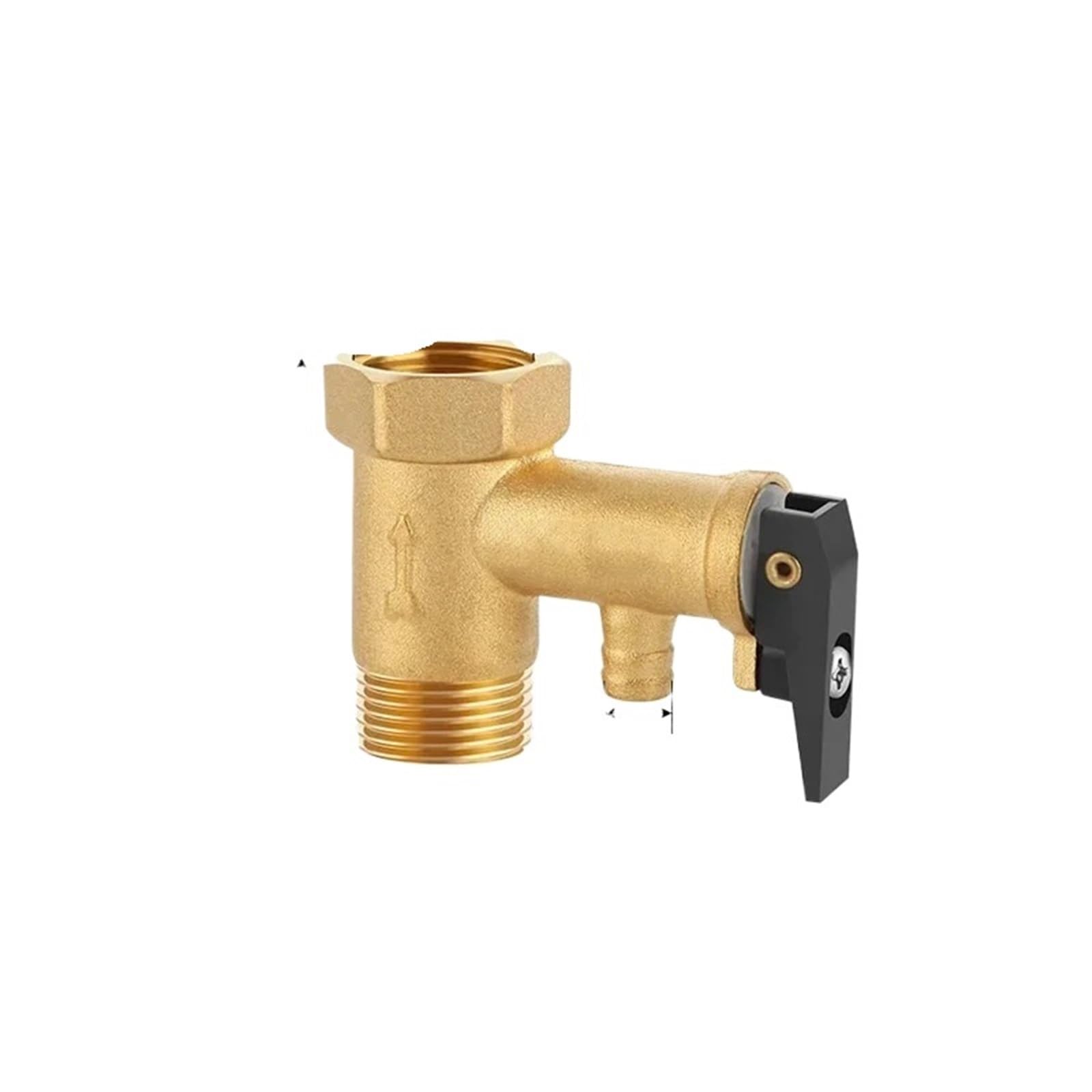 Mdsiokhj 0.7Mpa Safety Relief Valve Brass Adjustable Safety Relief Valve