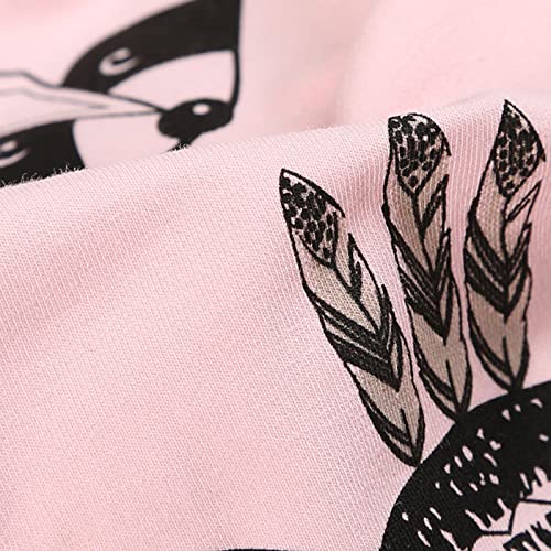 Baby Boy Deer Pants Small Animal Print Mid Waist Elastic Belt Casual Harem Pants3