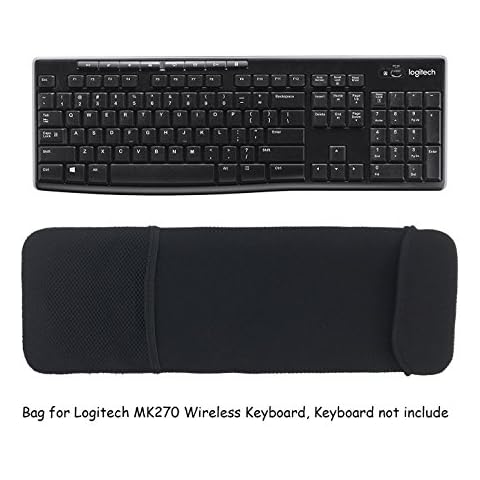 Funda de transporte Wommty para teclado y ratón inalámbricos Logitech MK270 Cover