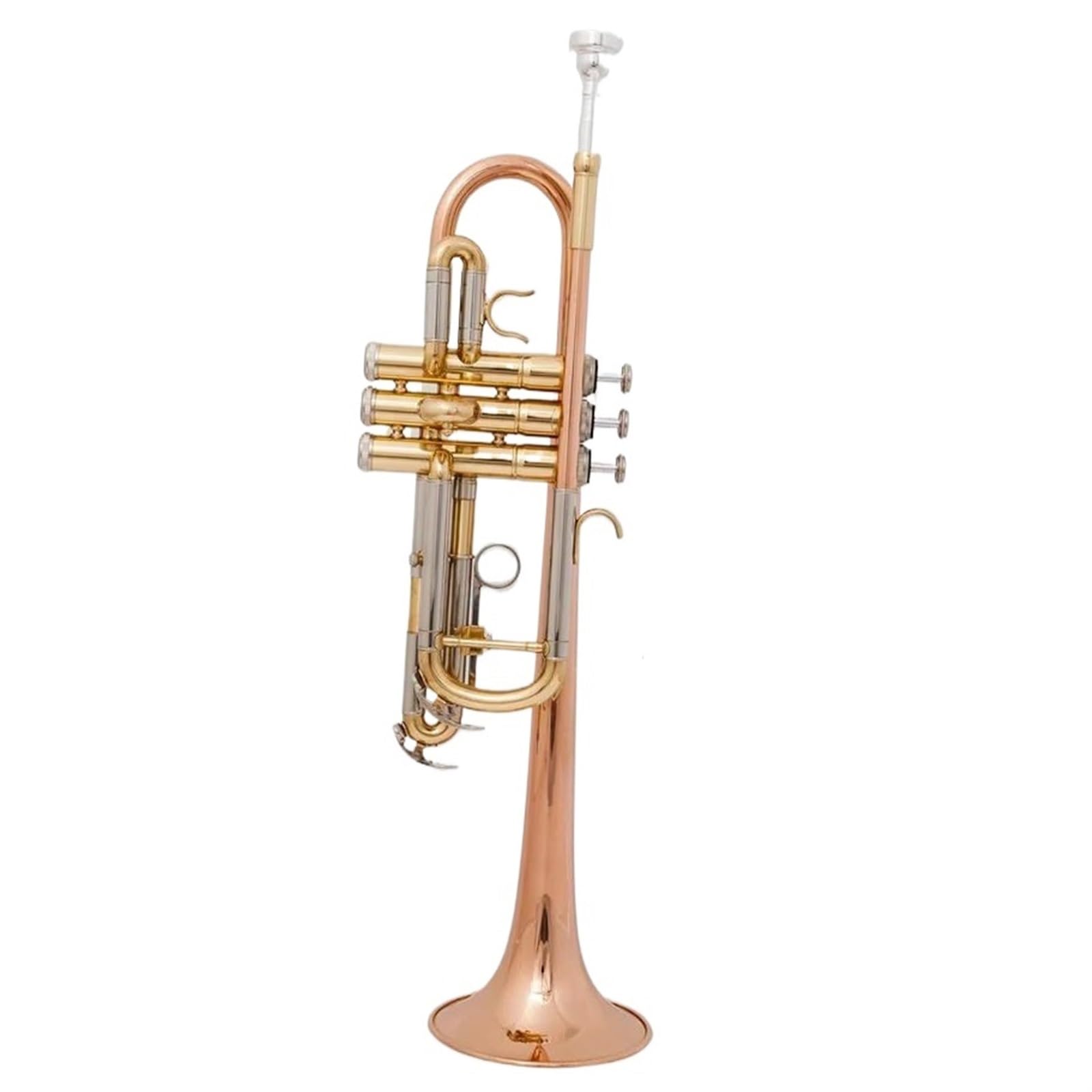 Trąbka Mosiężna Tuba C Tone Mała Trąbka Regulowana Podwójna Tuba Pozłacana Powierzchnia Profesjonalne Instrumenty Muzyczne