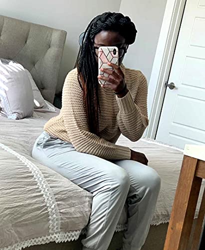 Image of UEU Women's Cozy Yoga Joggers Pants Loose Workout Sweatpants Comfy Lounge Pants with Pockets