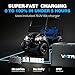 VATRER POWER 72V (70.4V) 105Ah Lithium Golf Cart Battery, Built-in 200A BMS, with Touch Monitor & Mobile APP, 4000+ Cycles LiFePO4 Battery, Max 14.08kW Power Output, Perfect for Golf Carts