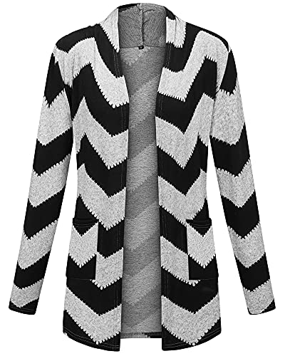 Image of ULTRANICE Cardigan Sweaters Womens Fashion 2025 Spring Lightweight Long Sleeve Casual Tops Clothes Outfits with Pockets
