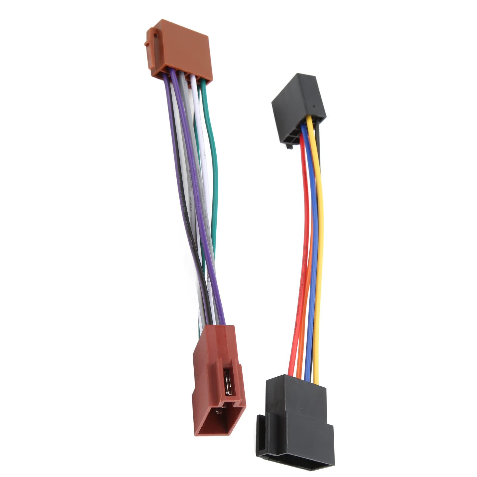 Adapter do Wiązki Przewodów Radia Samochodowego Wtyczka Przewodów ISO Męski żeński 16-pinowy żeński Kabel Odbiornika ISO do Cabrio Corrado Euro Van - Łatwa Instalacja