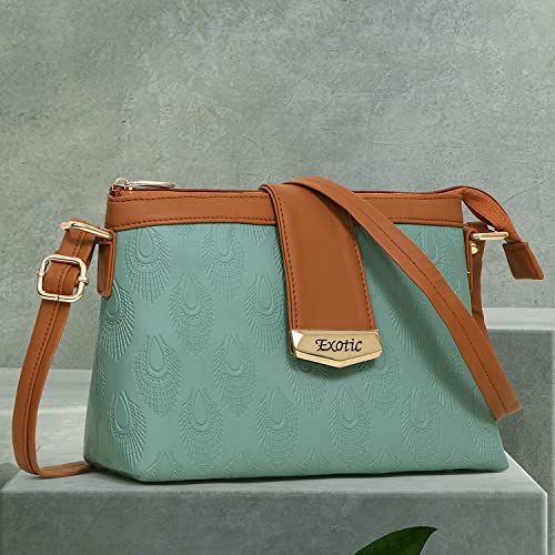 Image of EXOTIC embosed Cross Body Sling Bag for Girls /Women