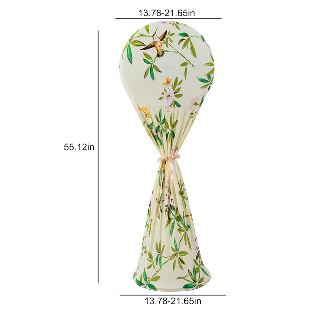 Pochette Protection Pour Eventail De 23cm De Long - Bleu