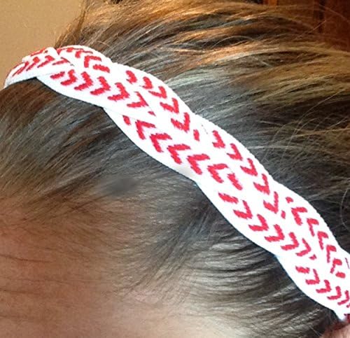 It's Ridic! No Slip Grip /Non-Slip Sports / Athletic Nylon Triple Braided Sports Headband