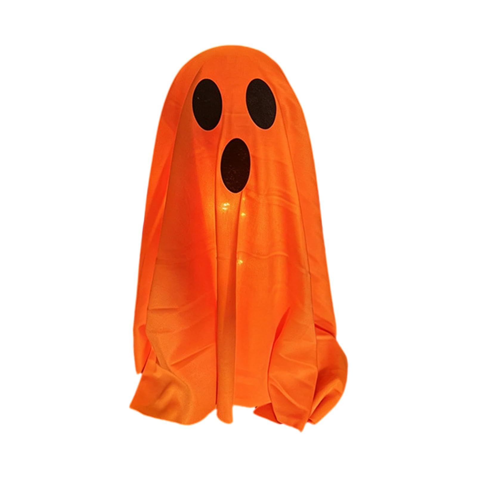 Limtula LED Light Up Specter Figure Halloween Decoration for Desktop and Party Supplies Soft Fabric Ornament LED Manifestation Ornament