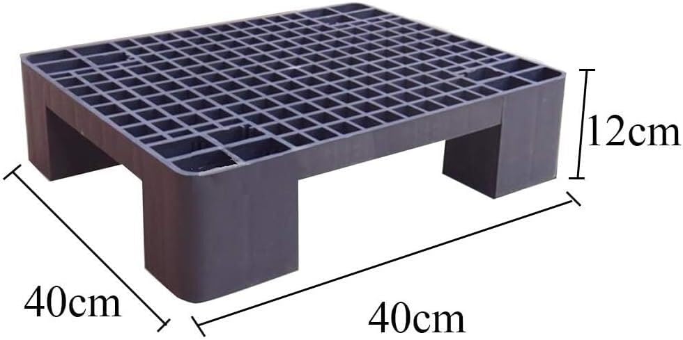 Étagère de rangement pour palettes en plastique modulable