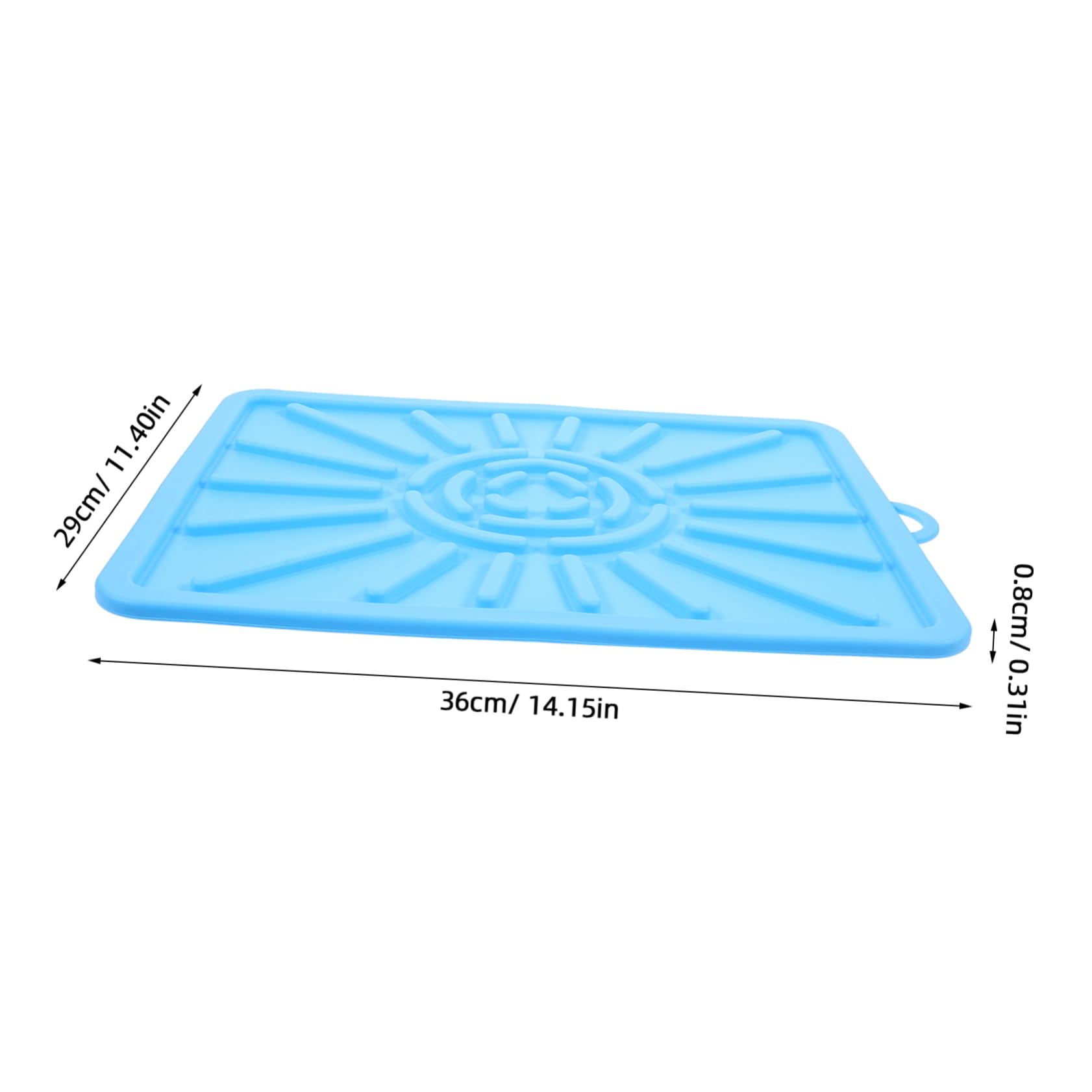 KESYOO Non-Stick Baking Pads Mat Silicon Heavy Duty Griddle Covers Pad for Griddle Covers for Grill Reusable Griddle Protective Covers Heat Resistance Pad Baking Tool Blue