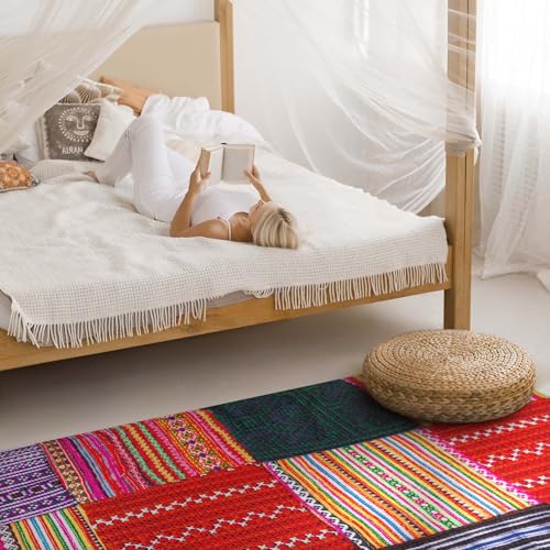 Tapis en vinyle 150x225 cm Floorart style patchwork turc - 4