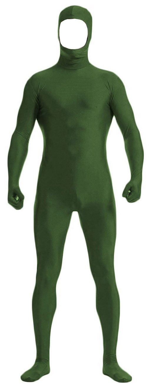 VSVO Face Open Zentai Spandex Bodysuit