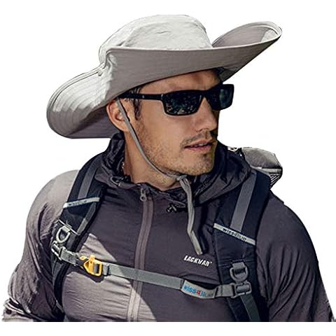 Sombrero de ala ancha MYAXOY con protección UV UPF 50+ Cover