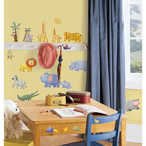 Roommates Jungle Adventure Peel And Stick Wall Decals #TOP2