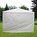 Quictent Heavy Duty Party Tent Outdoor Canopy Tent for Parties with Mesh Sidewalls (10' x 30' with 2 Sidewalls)