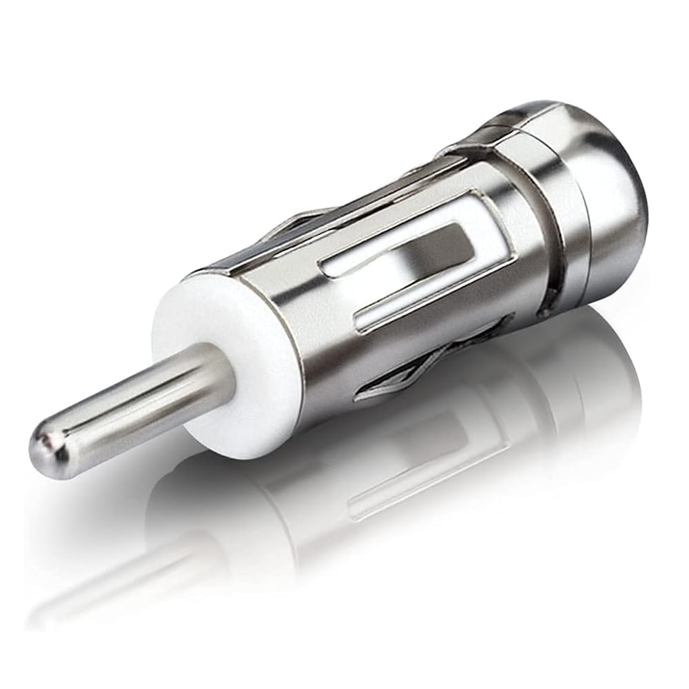Adaptador de antena para coche ISO a DIN, Convertidor de Antenas para Automovil iso a DIN, Conector de Antena para coche, Tamaño 4 cm largo, Universal, 1 unidad - imagen 4