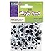 CHENILLE KRAFT COMPANY WIGGLE EYES ASST SIZE 100 BLACK (Set of 12)