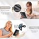 MoKo Handschlaufe für 6-8 Kindle eReaders Fire Tablet - Kindle/Kobo/Voyaga/Lenovo/Sony E-Book Tablet, Elastisches Halteband Leicht und Tragbar Tablet Fingerhalterung Griff Halter, Blau