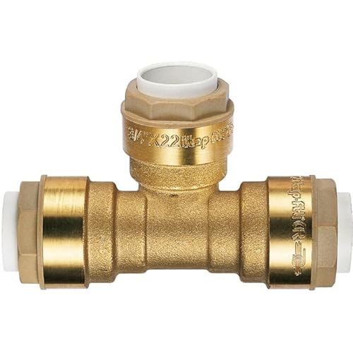 Raccord laiton en T à emboîtement Ø 20 mm Itap-Fit Itap